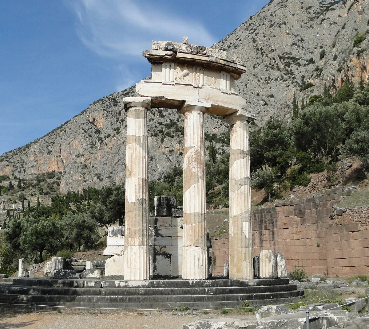 The Tholos at the Sanctuary of Athena Pronaia, Delphi